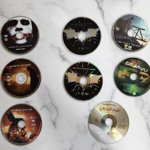 Batman Begins Dark Knight Rises DVD bundle movie disc Encino Man Dejavu film